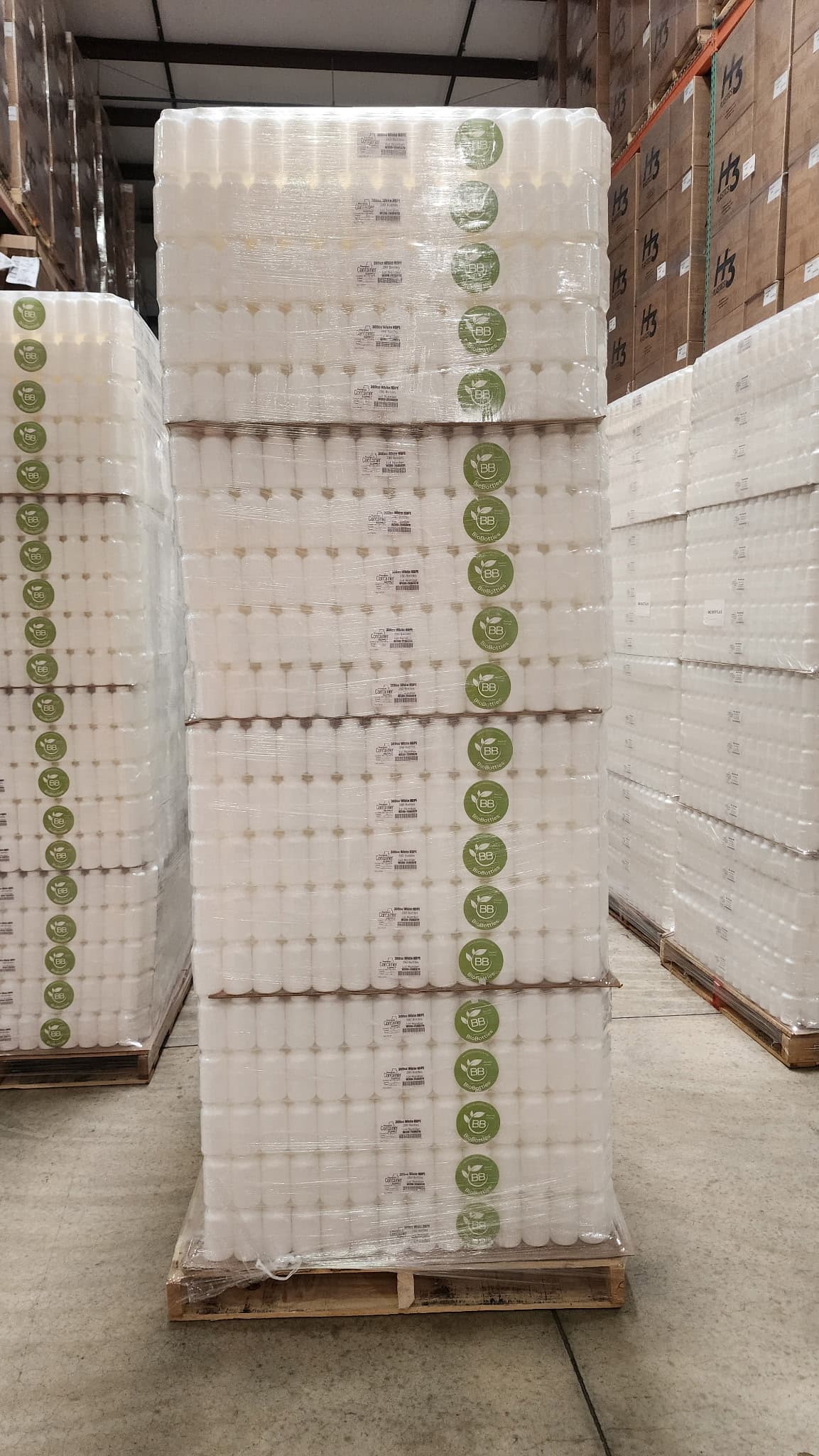 A stack of BioBottles®